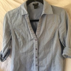 Ann Taylor Button Down Blouse